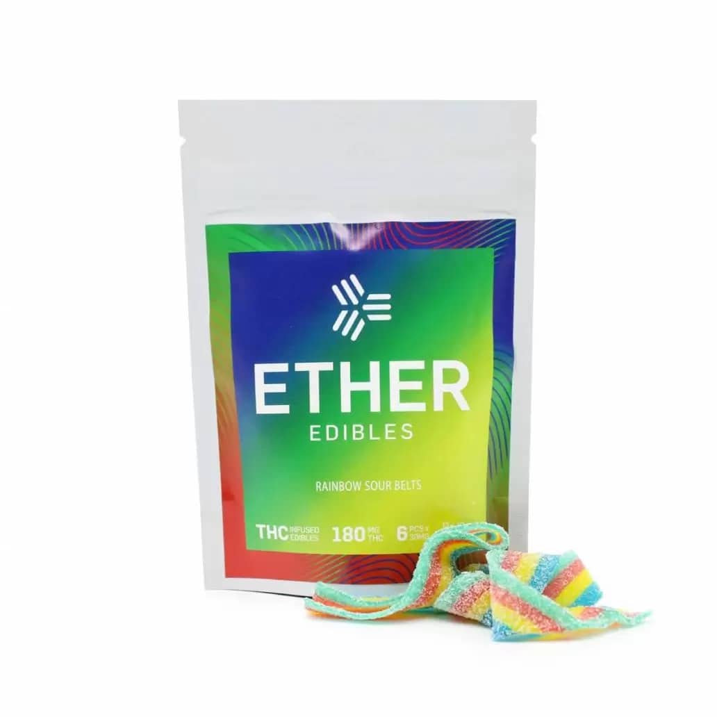 Buy Ether Edibles Rainbow Sour Belts (180mg THC) Online in Canada - Nupep Shrooms Buy Ether Edibles Rainbow Sour Belts (180mg THC) Online in Canada - Nupep Shrooms