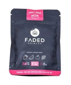 Buy Faded Fruit Pack Gummies 240MG THC Online in Canada - Nupep Shrooms