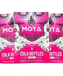 Buy Mota THC Blue Raspberry Soda Bottles Indica (100mg THC) Online in Canada - Nupep Shrooms