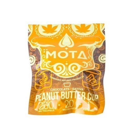 Buy Mota 200mg THC Peanut Butter Cup Online in Canada - Nupep Shrooms
