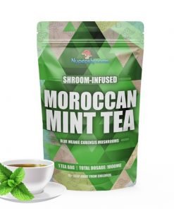 Buy Moroccan Mint Blue Meanies Cubensis Mushrooms Tea 1000MG Online in Canada - Nupep Shrooms
