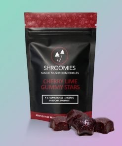Buy SHROOMIES CHERRY LIME GUMMY STARS – 3000MG Online in Canada - Nupep Shrooms