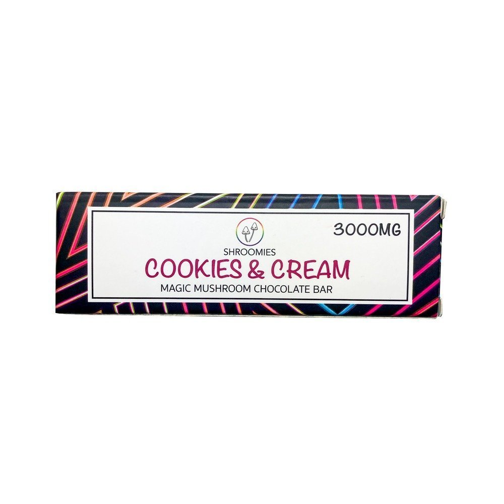 Buy SHROOMIES COOKIES AND CREAM CHOCOLATE BAR – 3000MG Online in Canada - Nupep Shrooms Buy SHROOMIES COOKIES AND CREAM CHOCOLATE BAR – 3000MG Online in Canada - Nupep Shrooms