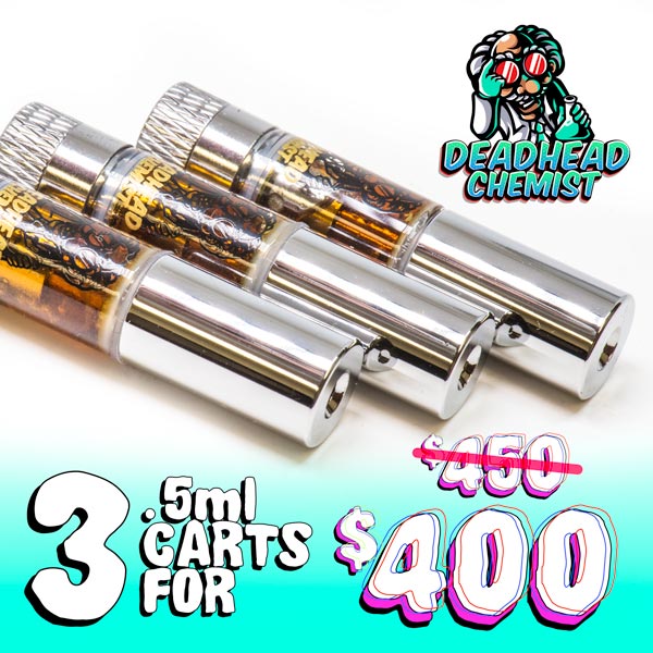 Buy Deadhead Chemist DMT 3 Cartridges Deal .5mL Online in Canada - Nupep Shrooms Buy Deadhead Chemist DMT 3 Cartridges Deal .5mL Online in Canada - Nupep Shrooms