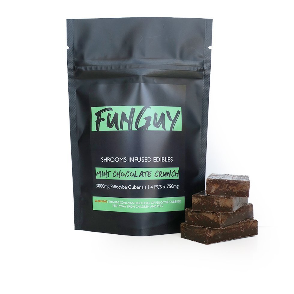 Buy FunGuy – Mint Chocolate Crunch 3000mg Online in Canada - Nupep Shrooms Buy FunGuy – Mint Chocolate Crunch 3000mg Online in Canada - Nupep Shrooms