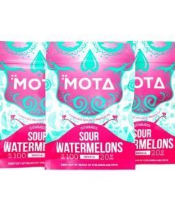 Buy MOTA Indica Sour Watermelons 100MG THC Online in Canada - Nupep Shrooms