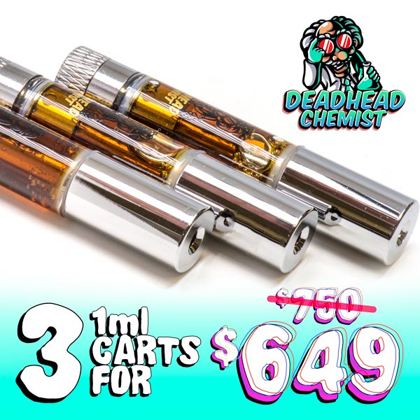 Buy Deadhead Chemist DMT 3 Cartridges Deal 1mL Online in Canada - Nupep Shrooms Buy Deadhead Chemist DMT 3 Cartridges Deal 1mL Online in Canada - Nupep Shrooms