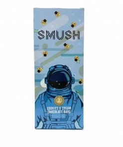 Buy Smush Cookies & Cream Chocolate Bar (3g) Online in Canada - Nupep Shrooms