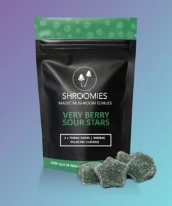 Buy SHROOMIES VERY BERRY SOUR STARS – 3000MG Online in Canada - Nupep Shrooms