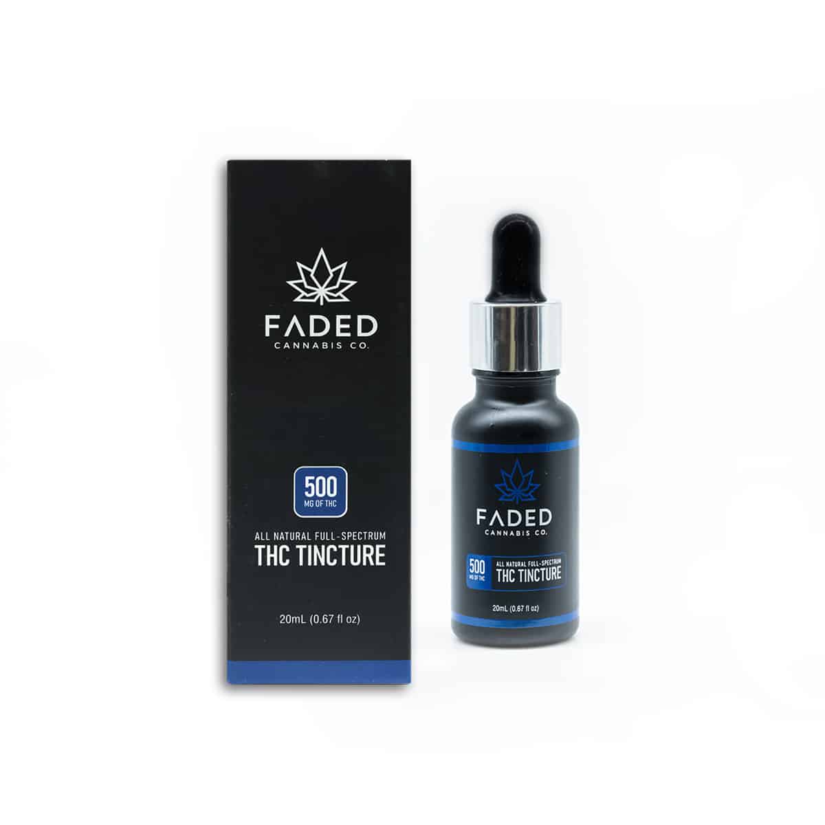 Buy Faded Edibles: Cannabis Co. THC Tincture 500mg Online Buy Faded Edibles: Cannabis Co. THC Tincture 500mg Online