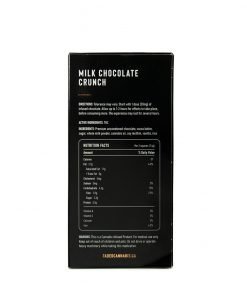 Buy Faded Cannabis Co. THC Milk Chocolate Crunch Bar Online