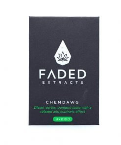 Buy Chemdawg Shatter (Faded Extracts) Online in Canada - Nupep Shrooms