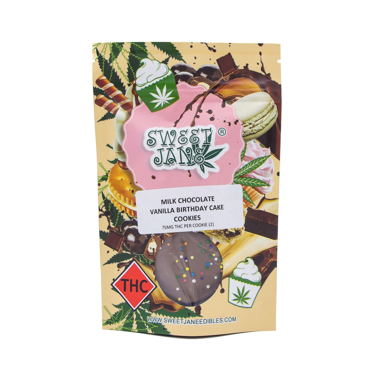 Buy Milk Chocolate Vanilla Birthday Cake Cookies Online in Canada - Nupep Shrooms Buy Milk Chocolate Vanilla Birthday Cake Cookies Online in Canada - Nupep Shrooms