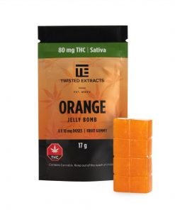Buy Twisted Extracts THC Orange Jelly Bomb Cannabis Sativa Online in Canada - Nupep Shrooms