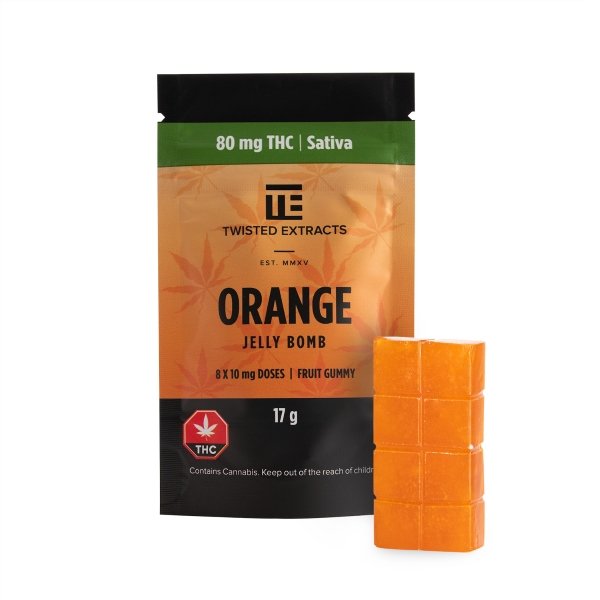 Buy Twisted Extracts THC Orange Jelly Bomb Cannabis Sativa Online in Canada - Nupep Shrooms Buy Twisted Extracts THC Orange Jelly Bomb Cannabis Sativa Online in Canada - Nupep Shrooms
