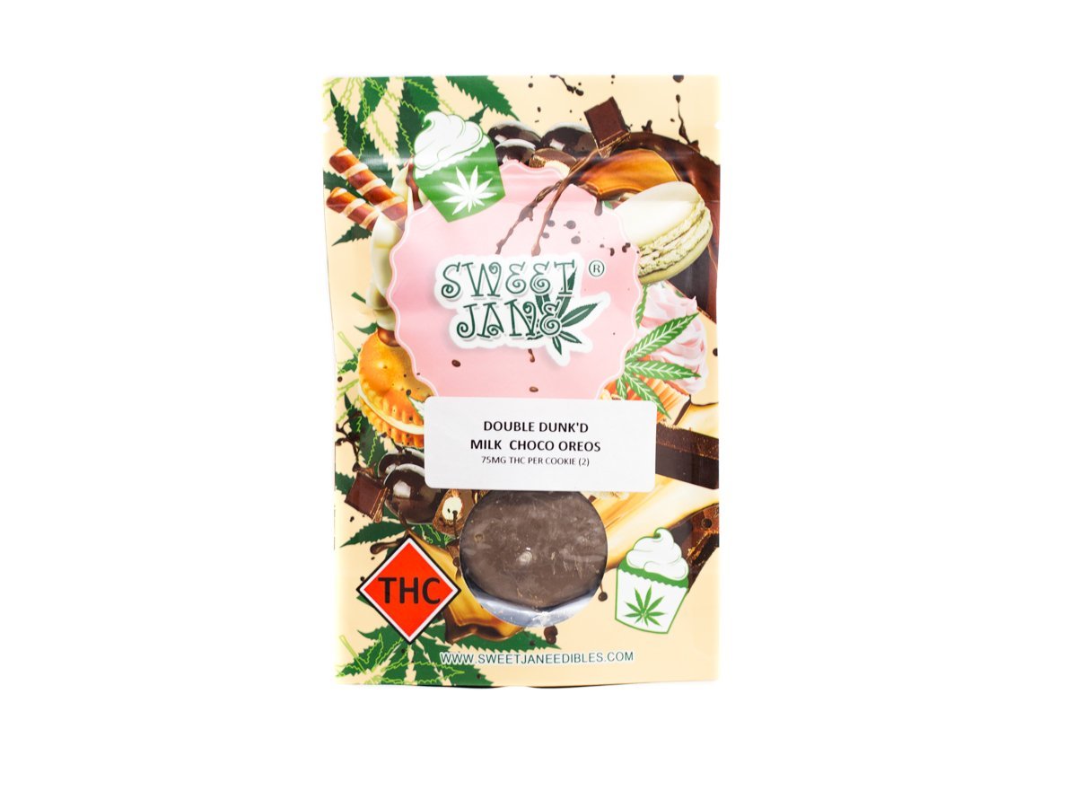 Buy SWEET JANE – DOUBLE DUNK’D MILK CHOCOLATE COVERED OREOS 75MG THC Online in Canada - Nupep Shrooms Buy SWEET JANE – DOUBLE DUNK’D MILK CHOCOLATE COVERED OREOS 75MG THC Online in Canada - Nupep Shrooms