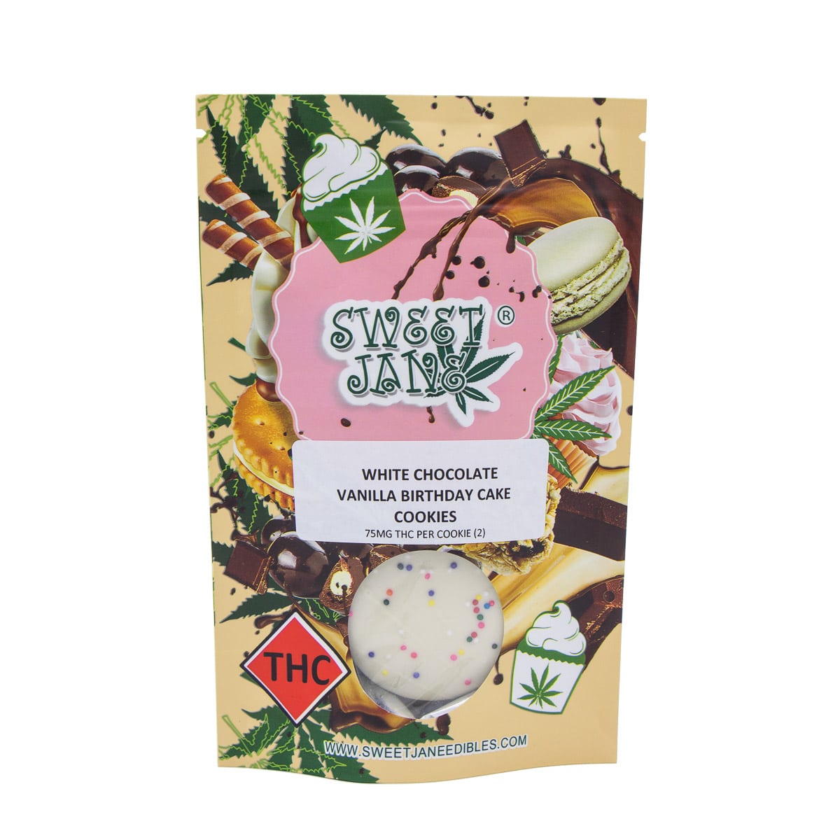 Buy White Chocolate Vanilla Birthday Cake Cookies Online in Canada - Nupep Shrooms Buy White Chocolate Vanilla Birthday Cake Cookies Online in Canada - Nupep Shrooms