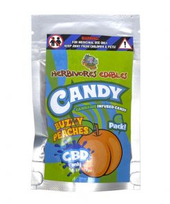 Buy Buzzy Peaches CBD (150MG) Candy Cannabis Online in Canada - Nupep Shrooms