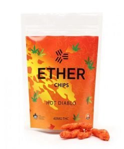Buy Ether Edibles – Hot Diablo Chips (40mg THC) Online in Canada - Nupep Shrooms