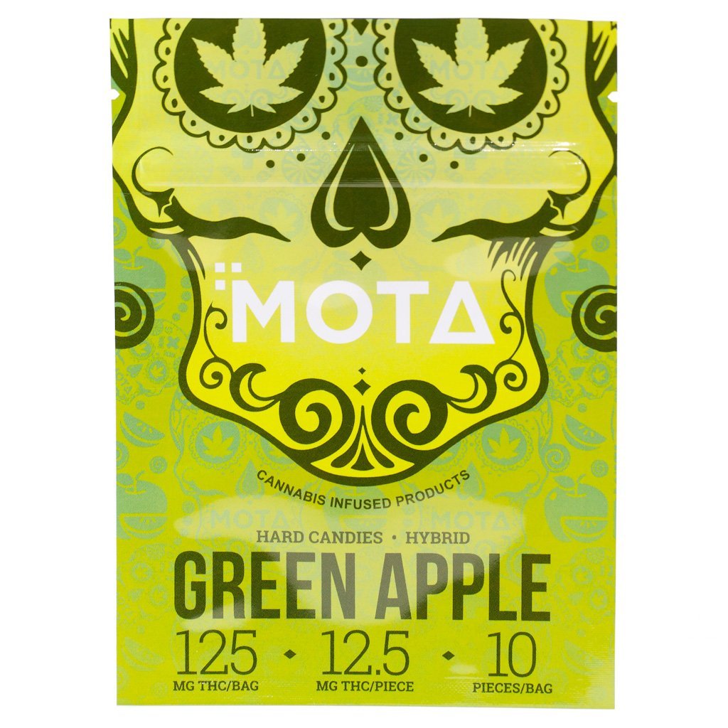 Buy Mota Green Apple Hard Candy 125mg THC Online Buy Mota Green Apple Hard Candy 125mg THC Online