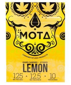 Buy Mota Lemon Hard Candy 125mg THC Online