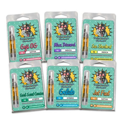 Buy Deadhead Chemist THC Vape Cartridges 1G Online in Canada - Nupep Shrooms