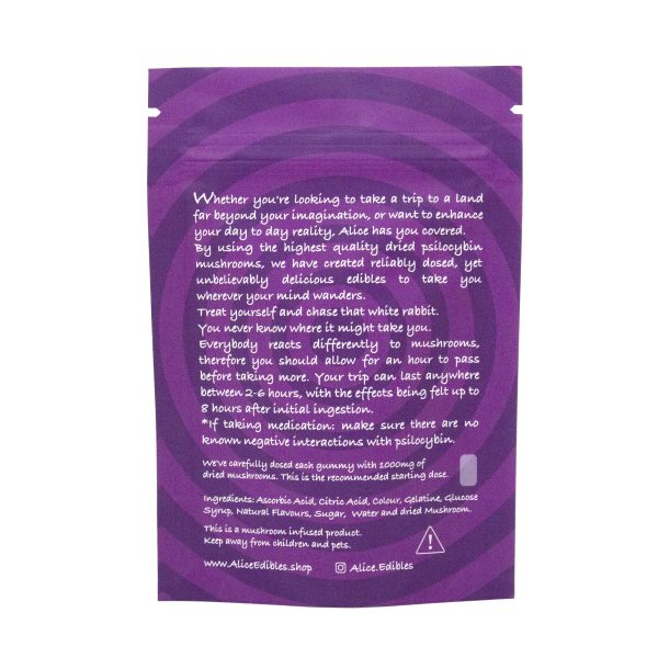 Buy Alice Grape Mushroom Gummy 1000mg Online - Nupep Shrooms Dispensary Buy Alice Grape Mushroom Gummy 1000mg Online - Nupep Shrooms Dispensary
