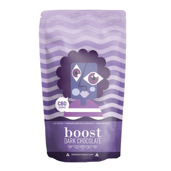 Buy Boost Edibles Dark Chocolate Pack – CBD 200mg Online