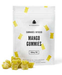 Buy BuudaBomb Mango Gummies (Vegan) 100mg THC Online