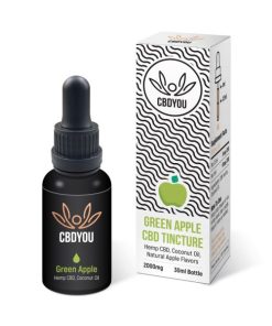 Buy CBDYou – Green Apple CBD Tincture 2000mg Online