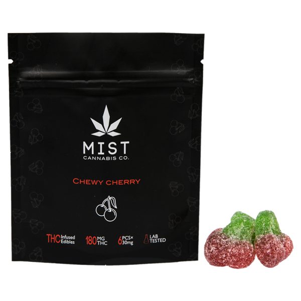 Buy Chewy Cherry 180mg THC – Mist Cannabis Co. Online Buy Chewy Cherry 180mg THC – Mist Cannabis Co. Online