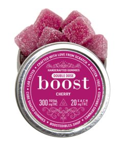 Buy Boost Edibles 300mg THC (15x20mg) Cherry Online