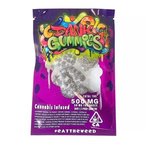 Buy Dank Grape Gummies 500mg THC Online