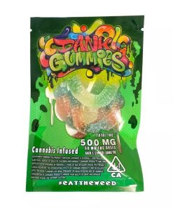 Buy Dank Gummy Worms 500mg THC Online