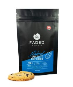 Buy Faded Cannabis Co. Baked Chocolate Chip Cookie 200mg THC Online