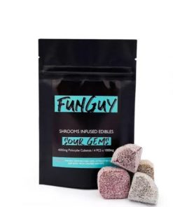 Buy FunGuy Shrooms Infused Edibles Assorted Sour Gems 4000mg Online in Canada - Nupep Shrooms