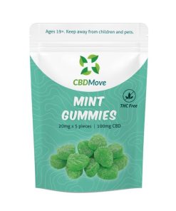 Buy CBD Move Gummies – Mint – 100mg CBD Online