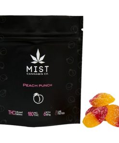 Buy Peach Punch 180mg THC – Mist Cannabis Co. Online