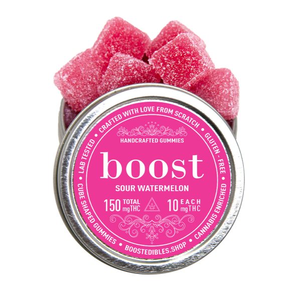Buy Boost Edibles Watermelon Gummies 150mg THC Cubes Online Buy Boost Edibles Watermelon Gummies 150mg THC Cubes Online