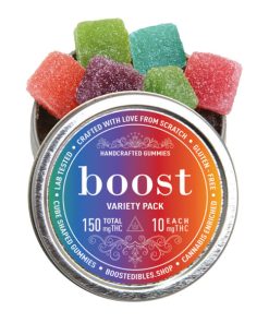 Buy Boost Edibles Multi Pack 150mg THC Cubes Online