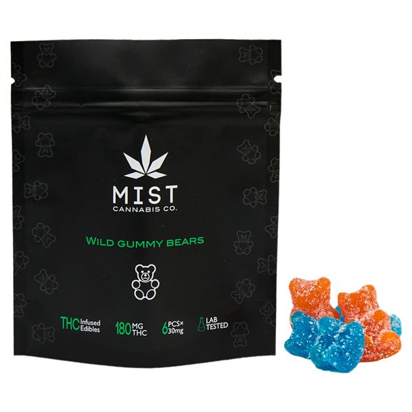 Buy Wild Gummy Bears 180mg THC – Mist Cannabis Co. Online Buy Wild Gummy Bears 180mg THC – Mist Cannabis Co. Online