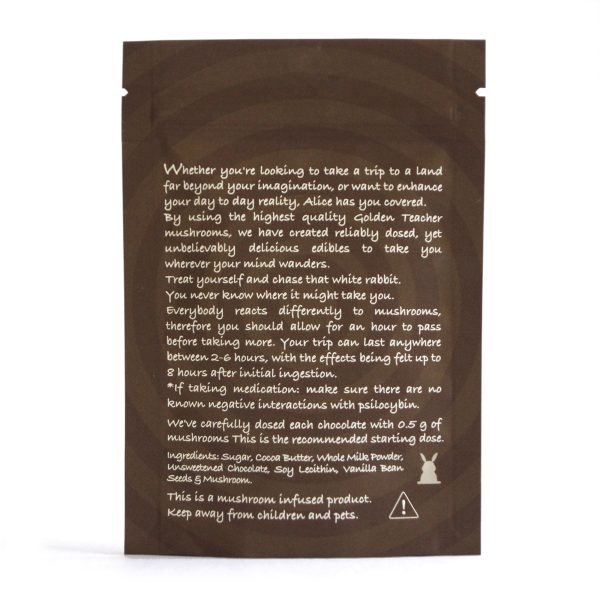 Buy Alice Mushroom Milk Chocolate 2500mg Online in Canada - Nupep Shrooms Buy Alice Mushroom Milk Chocolate 2500mg Online in Canada - Nupep Shrooms