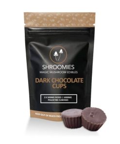 Buy Shroomies Dark Chocolate Cups – 1000mg Online