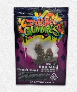 Dank Grape Gummies 500mg THC