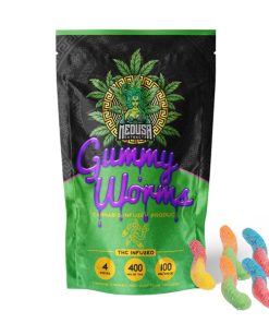 Buy Gummy Worms | 400MG THC | Medusa Extracts Online