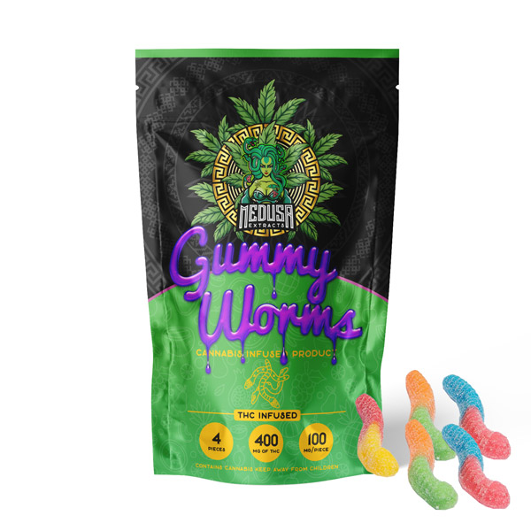 medusa-edbiles-gummy-worm-2-2 Buy Gummy Worms | 400MG THC | Medusa Extracts Online