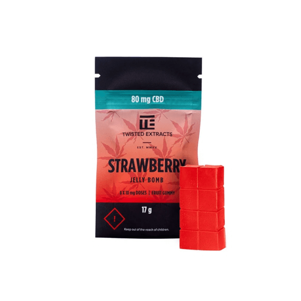 Buy Twisted Extracts – CBD Strawberry Jelly Bomb (80mg) Online Buy Twisted Extracts – CBD Strawberry Jelly Bomb (80mg) Online