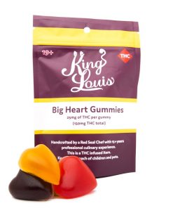 Buy King Louis Big Heart Gummies – 150mg THC Online