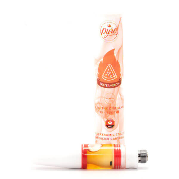 Buy Watermelon THC Distillate Ceramic Cartridge (Pyro Extracts) 0.5ml Online Buy Watermelon THC Distillate Ceramic Cartridge (Pyro Extracts) 0.5ml Online