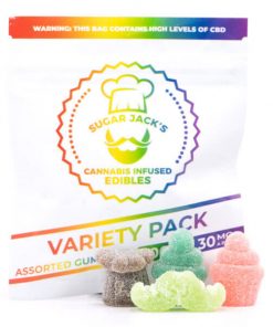 Buy 300mg CBD Variety Pack Gummies (Sugar Jack’s) Online